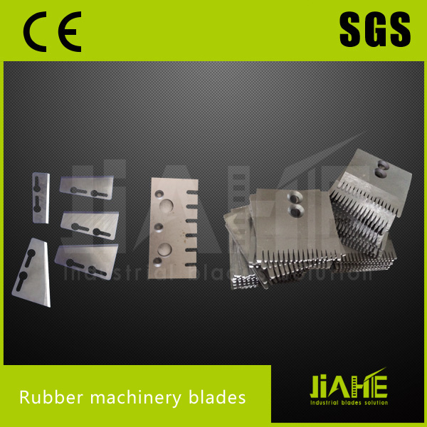 Rubber machinery blades